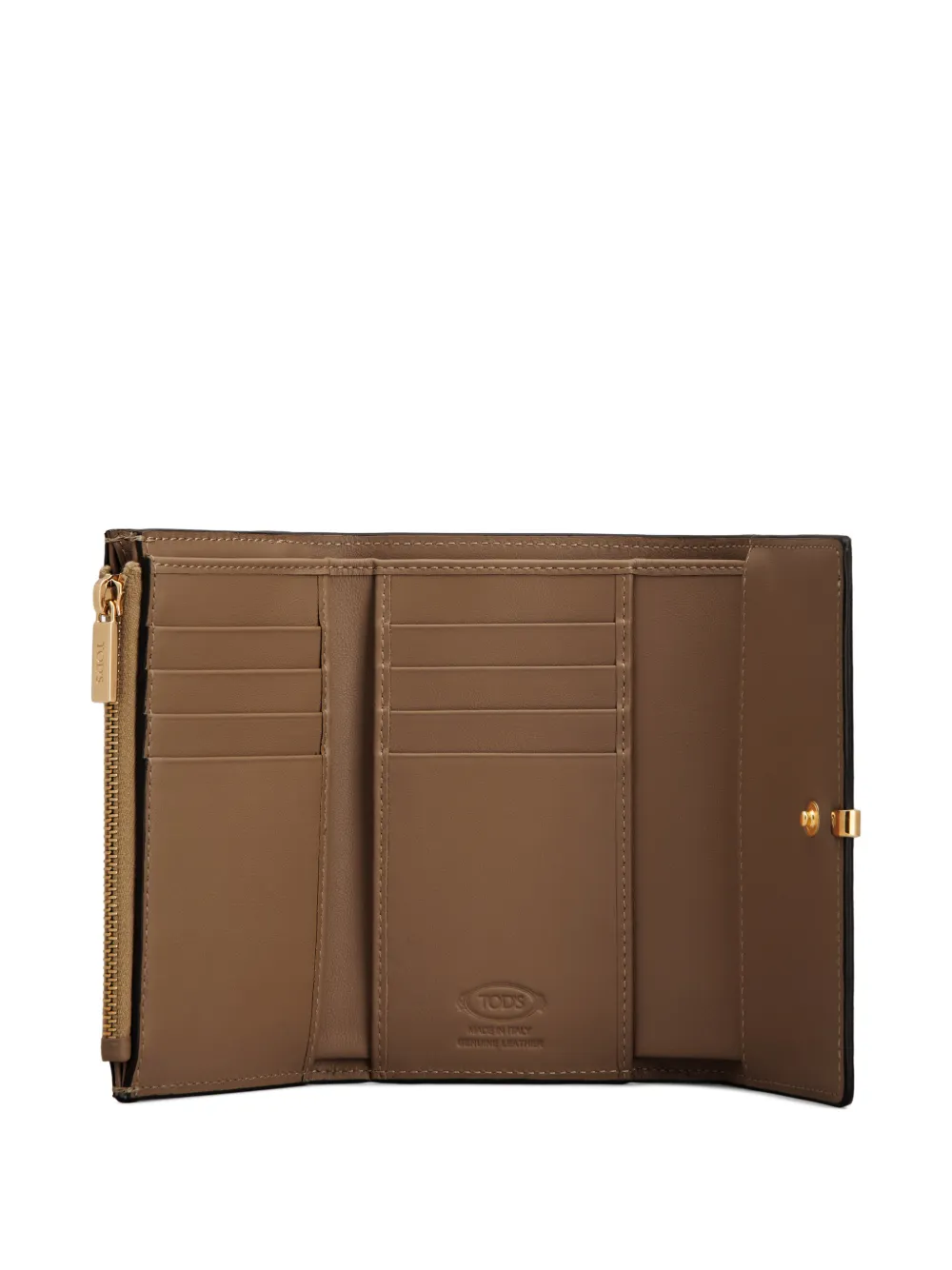 Tod's Bar portemonnee Bruin
