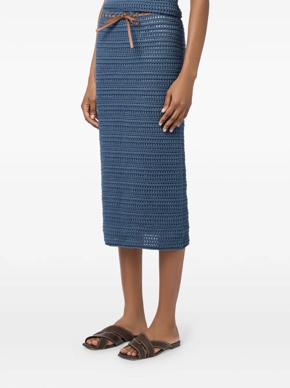 Tod's Gehaakte rok Blauw