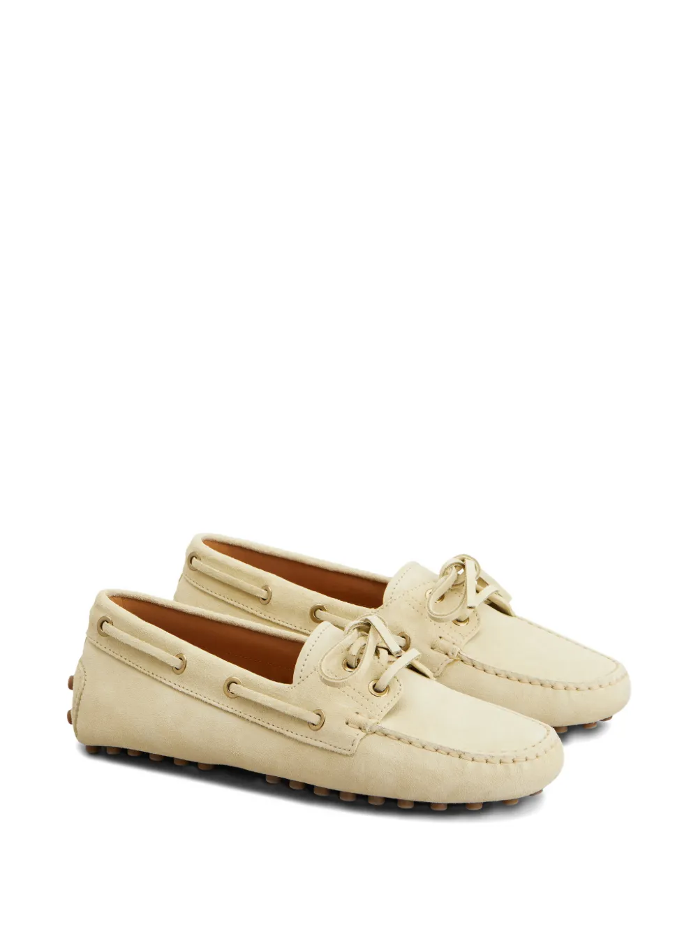 Tod's Loafers met veters Beige