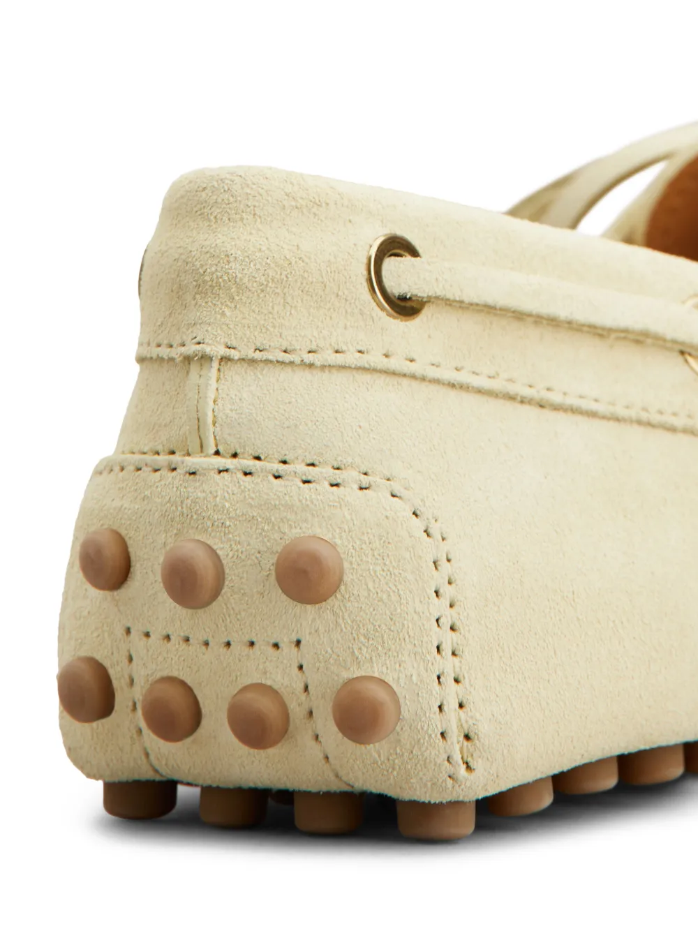 Tod's Loafers met veters Beige