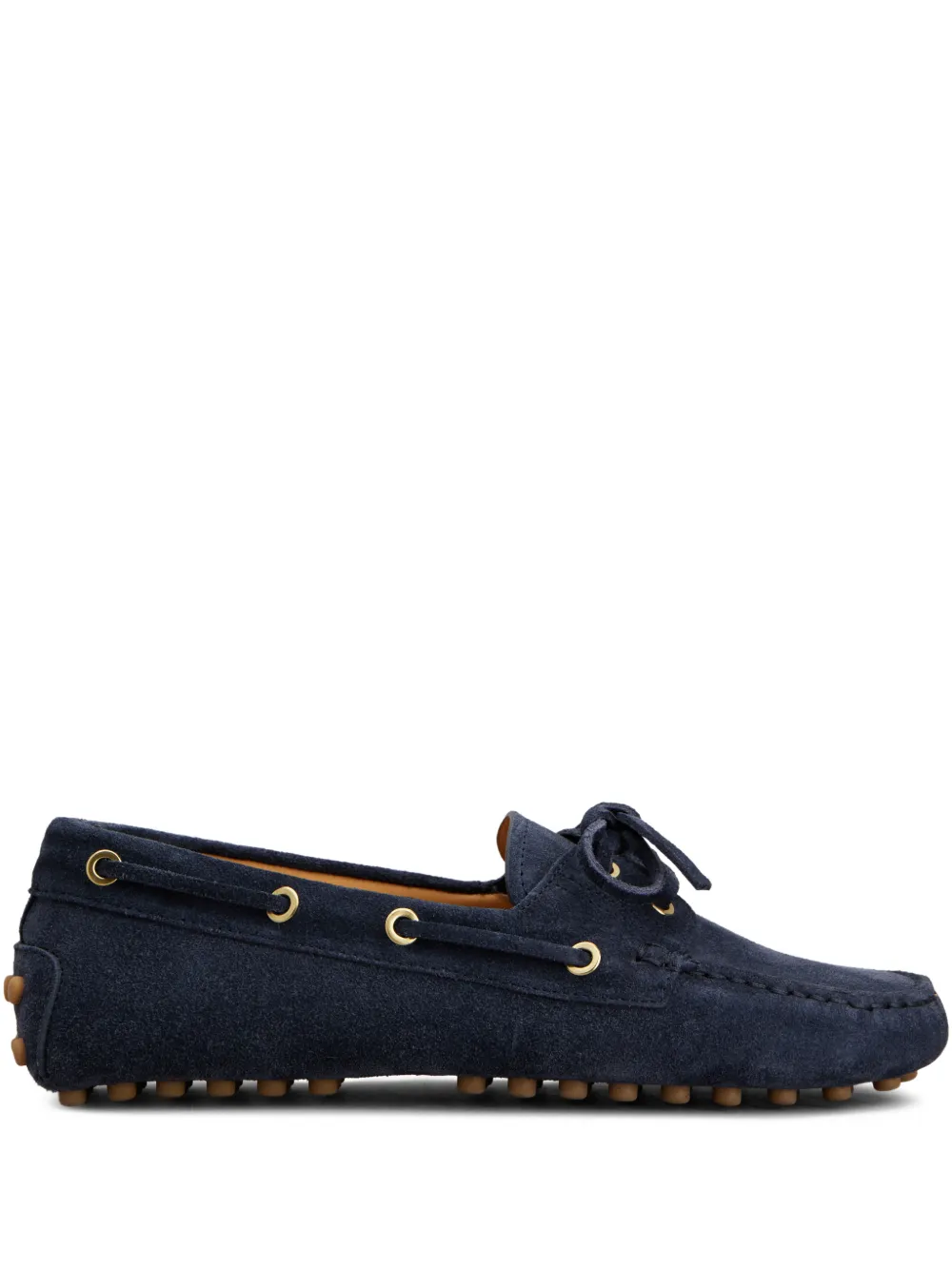 Tod's lace-up gommino loafers - Blue