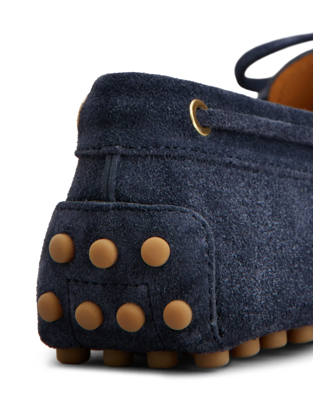 Tod's Gommino loafers met veters Blauw