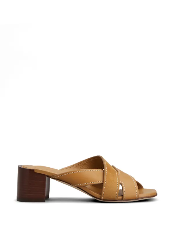 Tod's Sandals in Leather in Brown