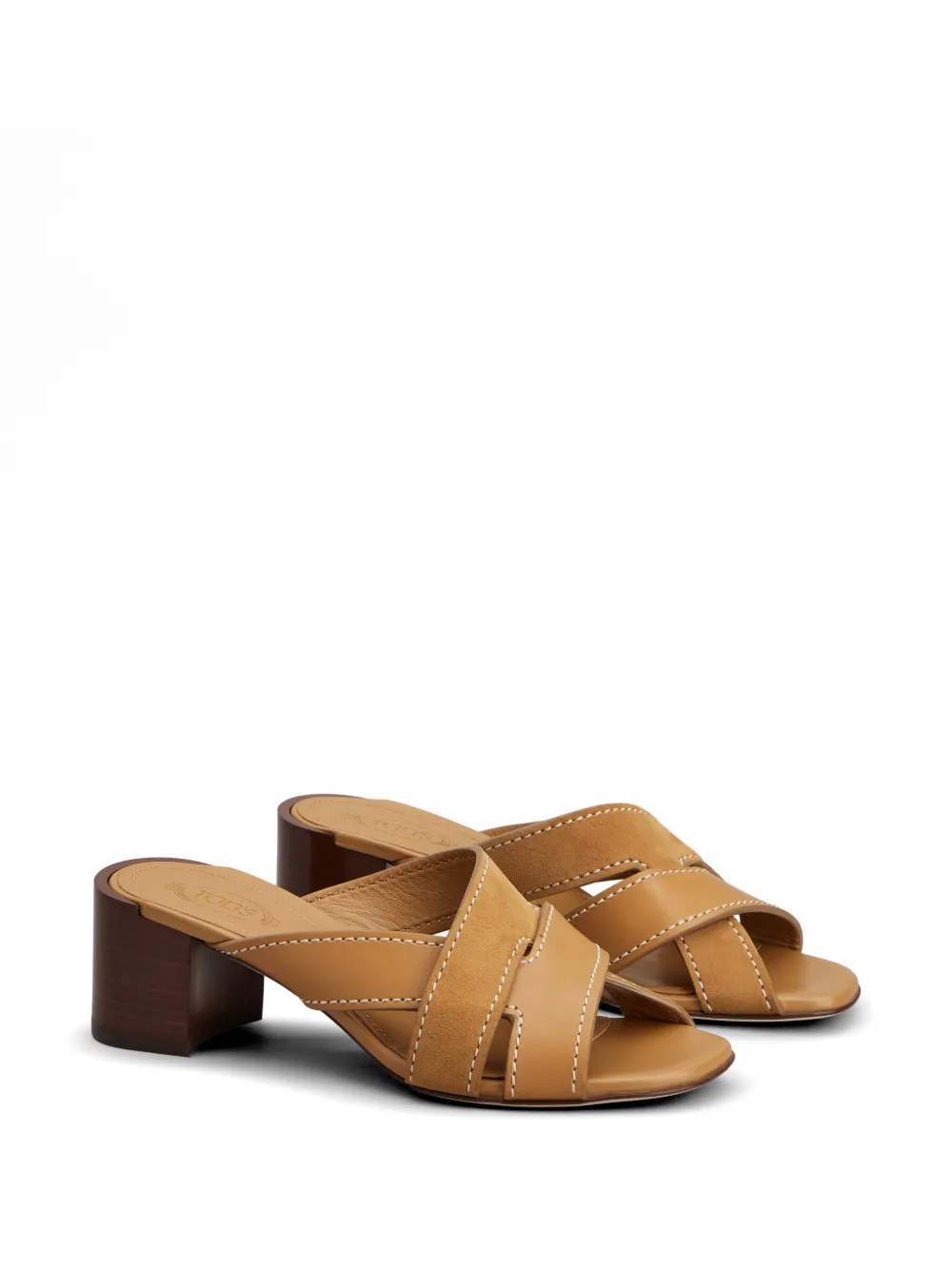Tod's Sandalen met gekruiste bandjes Bruin