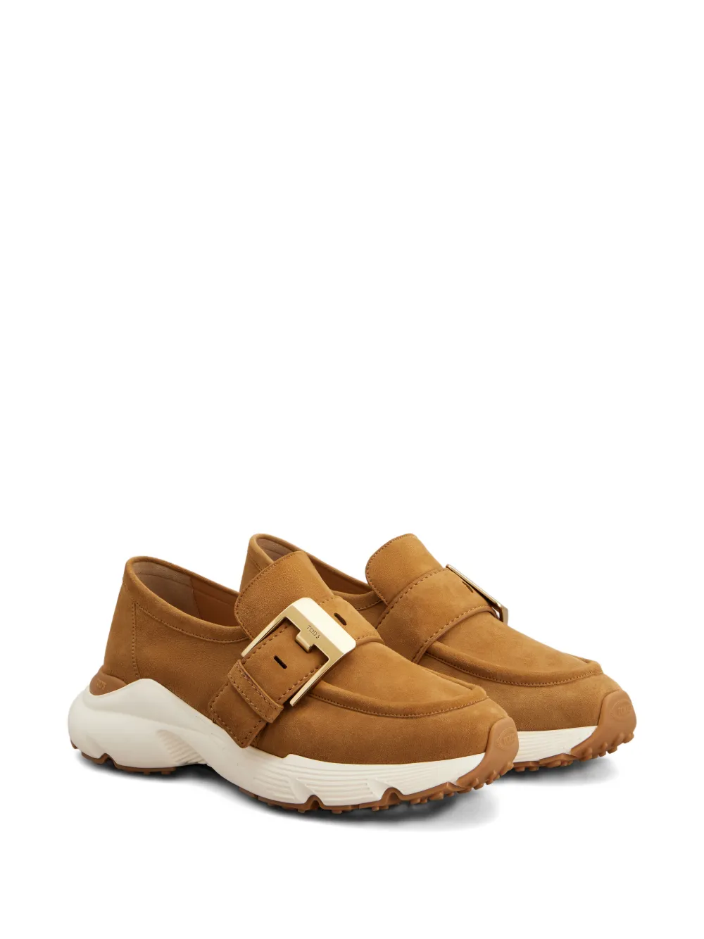Tod's Sneakers met gesp Bruin