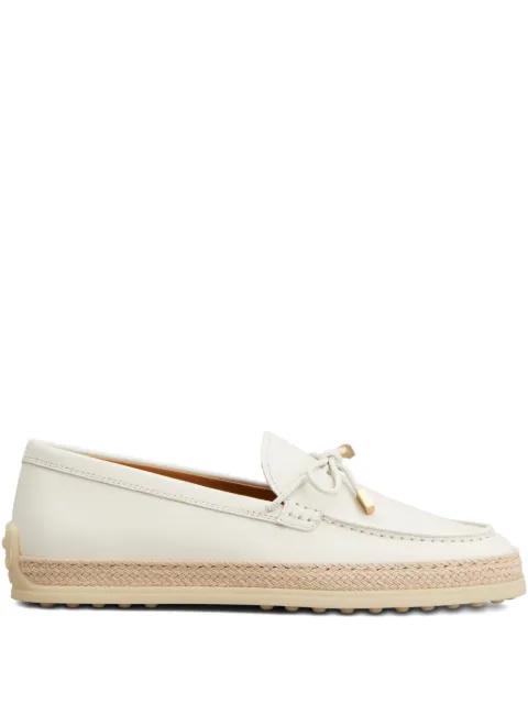 Tod's loafers med spetsdetalj