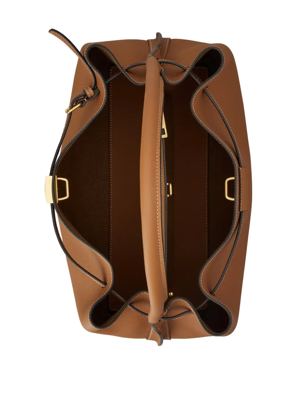 Tod's Shopper met gesp Bruin