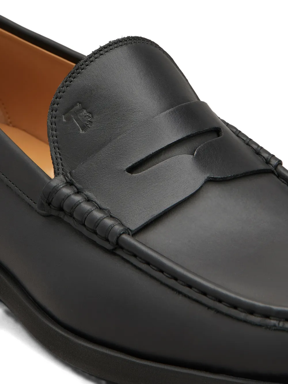 Tod's Light 98L penny loafers Zwart