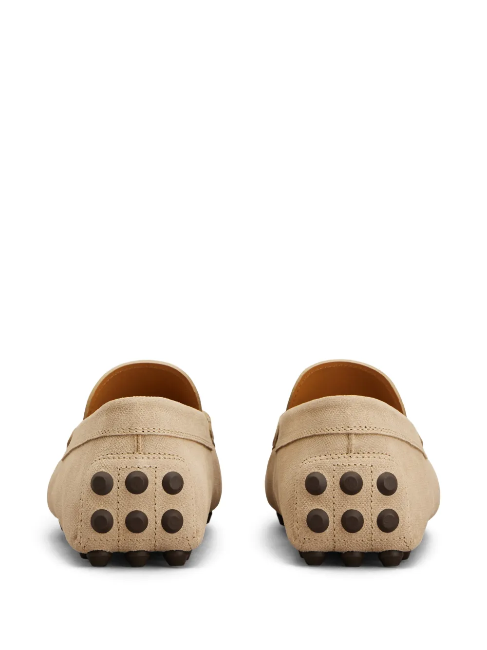 Tod's Loafers met logodetail Beige
