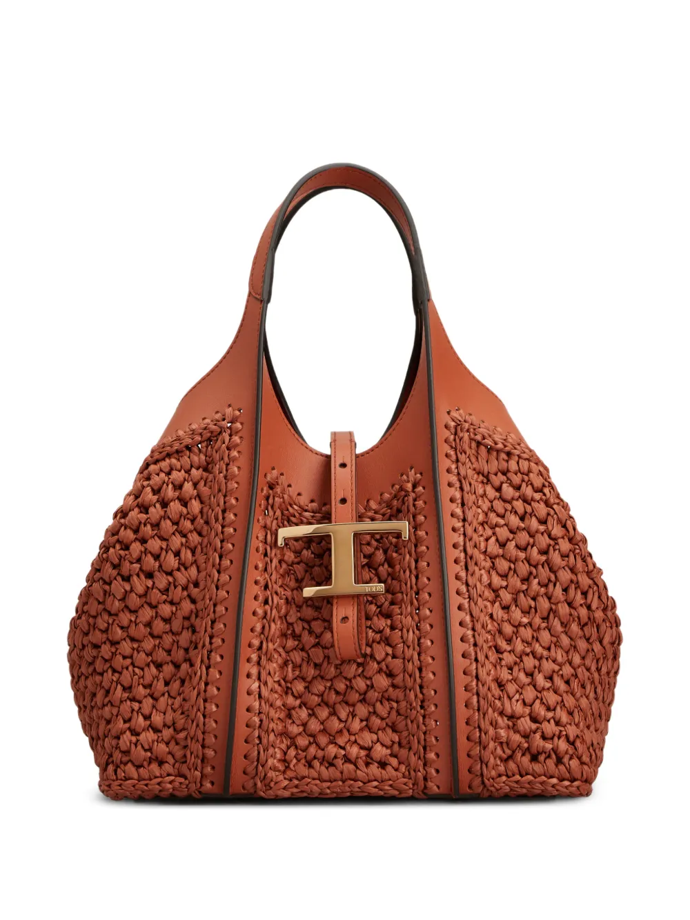Tod's Borsa tote T Timeless - Marrone