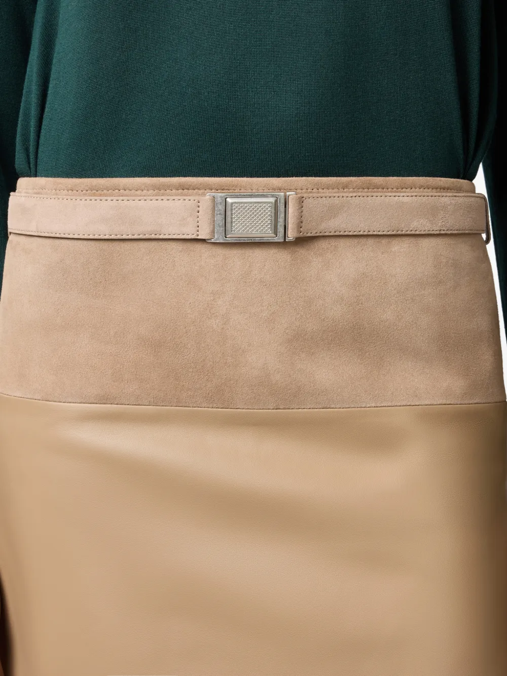 Tod's Mini-rok met ceintuur Beige