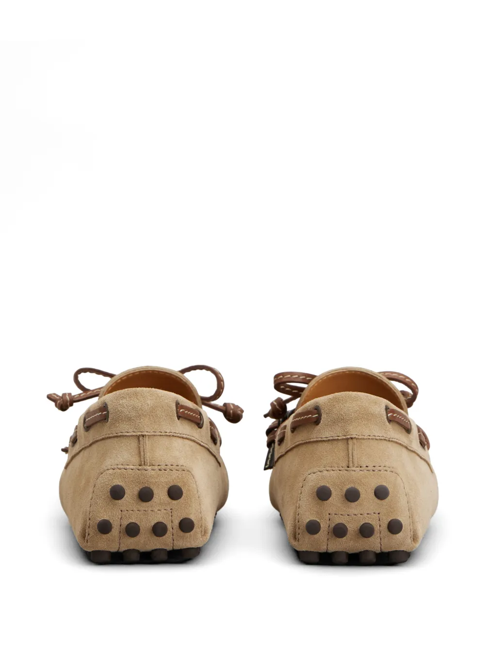 Tod's Gommino suède loafers Beige