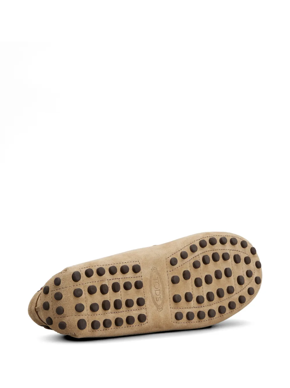 Tod's Gommino suède loafers Beige