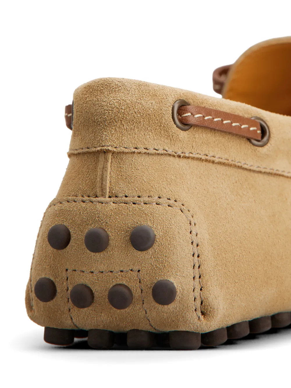Tod's Gommino suède loafers Beige