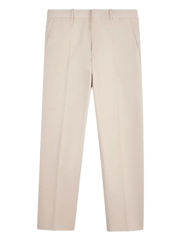 Tod's Cotton Chino Trousers in Neutrals