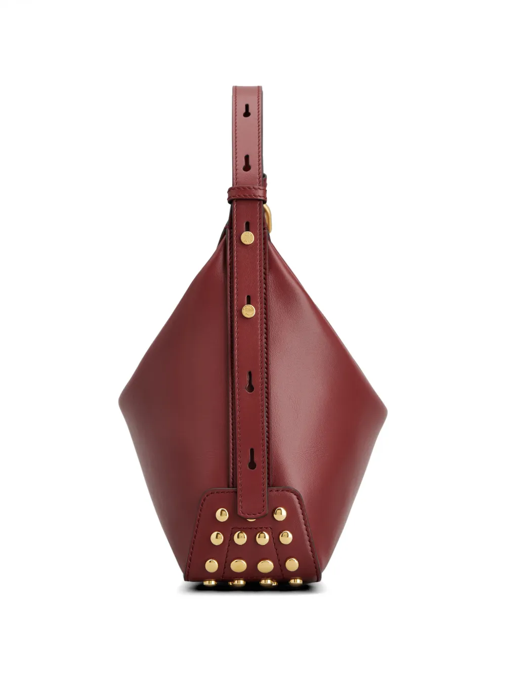 Tod's Kleine schoudertas met studs Rood