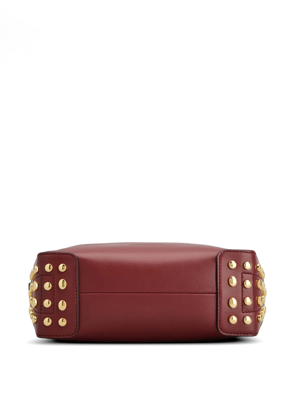Tod's Kleine schoudertas met studs Rood
