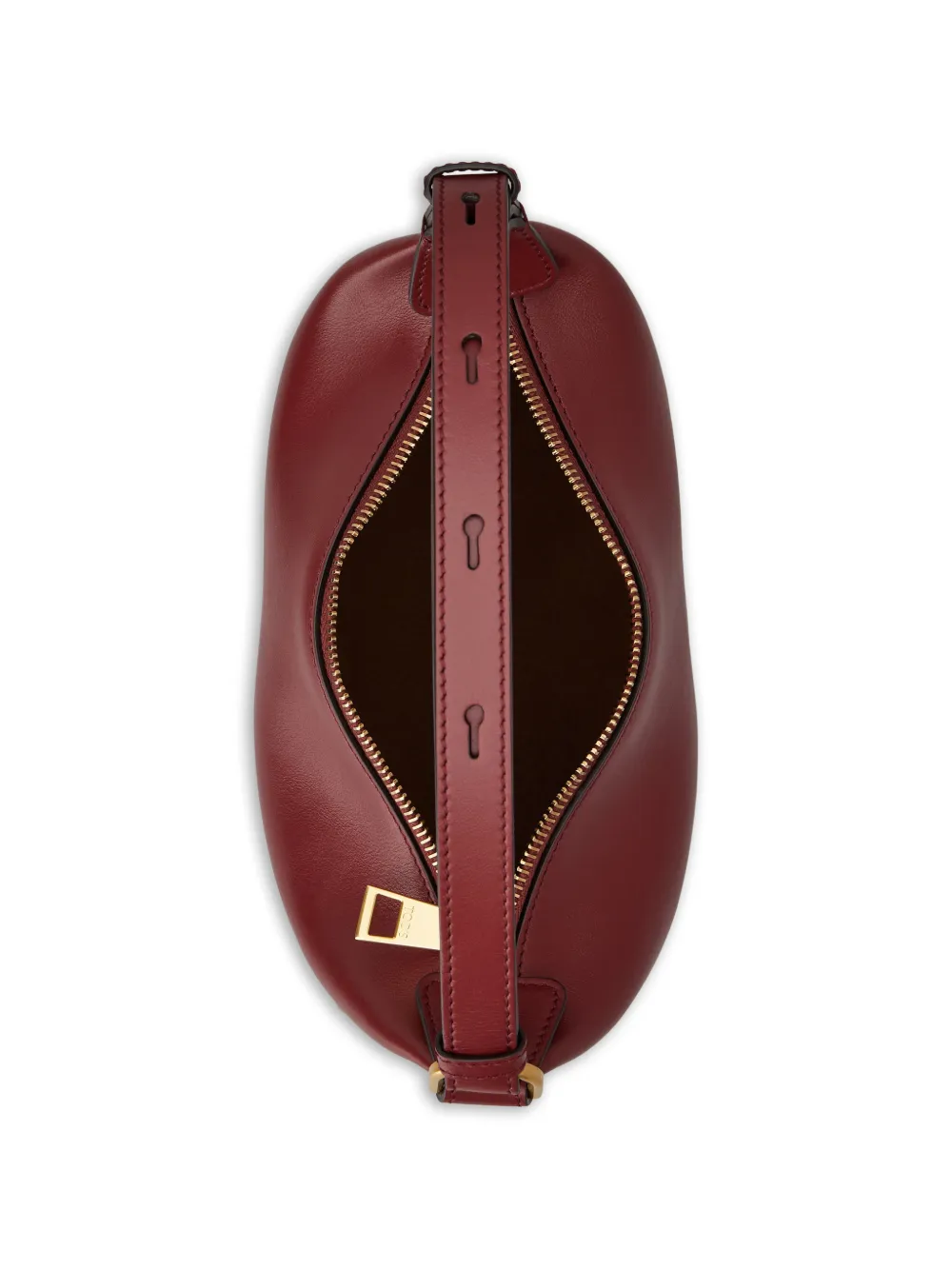 Tod's Kleine schoudertas met studs Rood