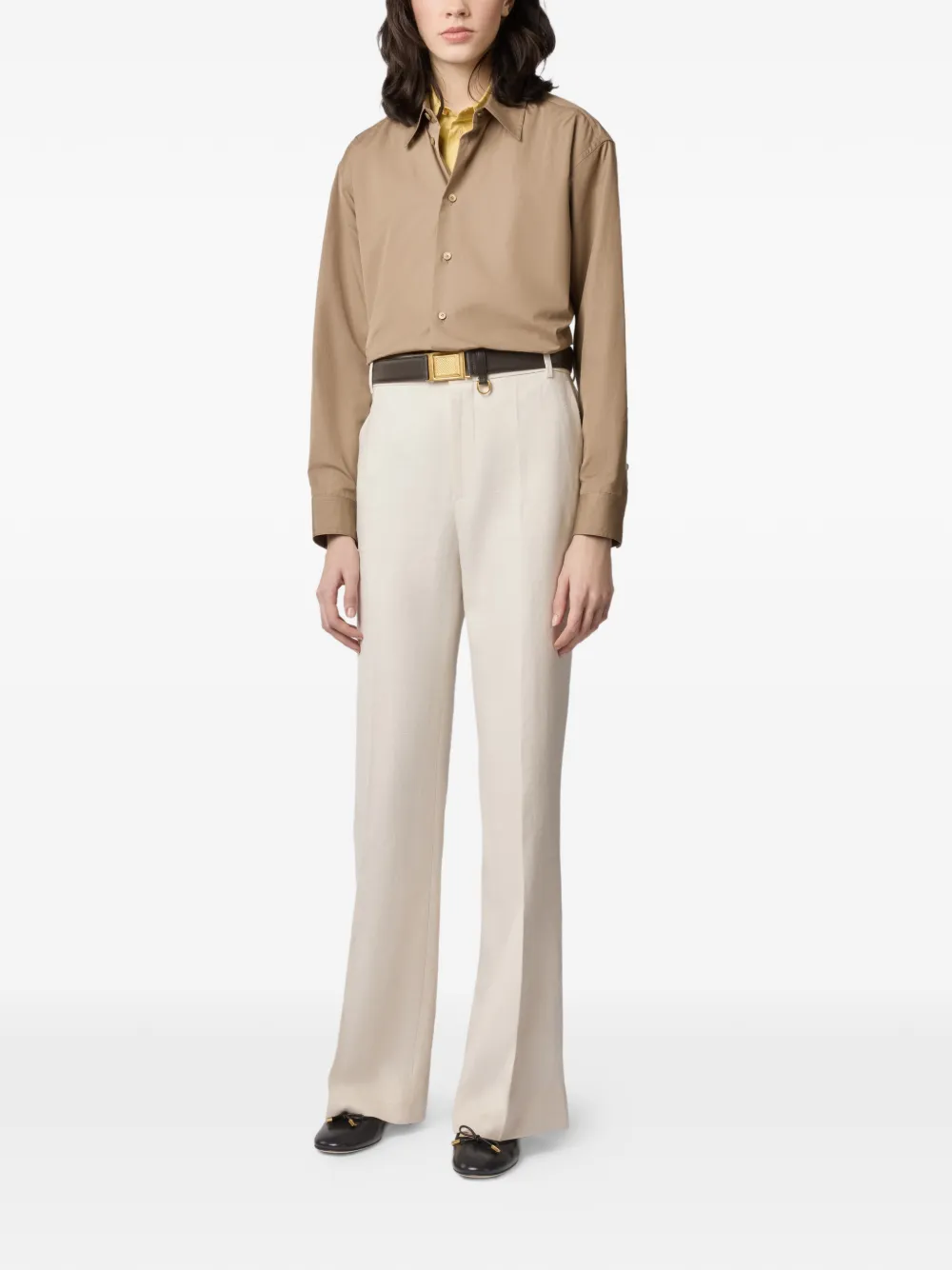 Tod's Blouse met knopen Beige