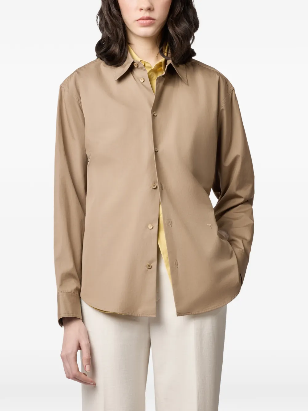 Tod's Blouse met knopen Beige