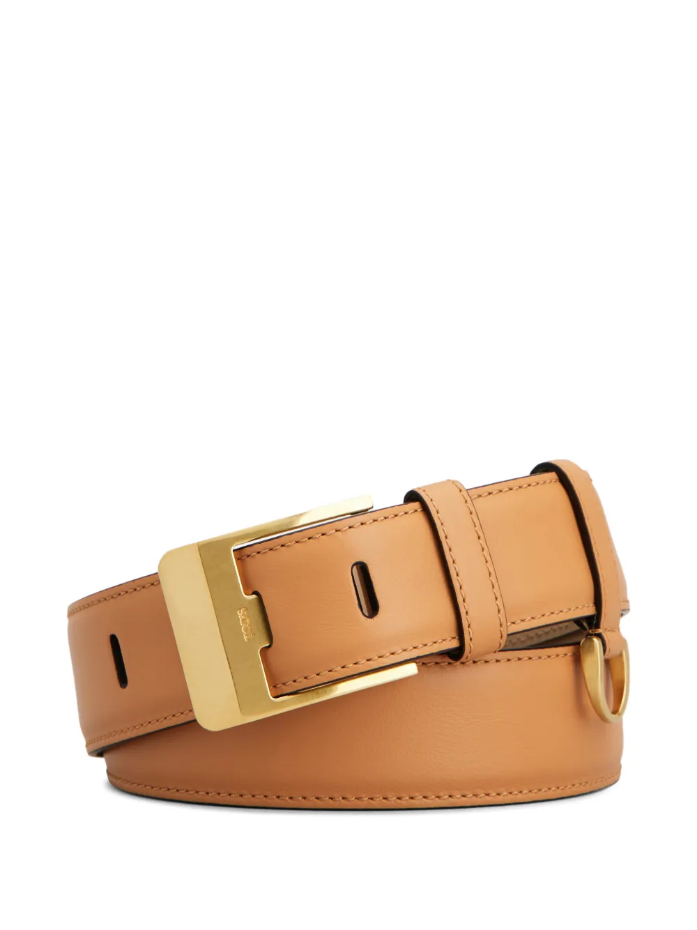 Tod's logo-detail belt - Brown