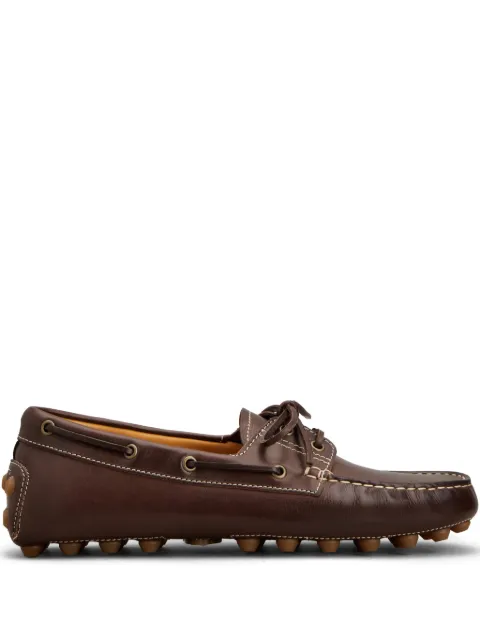 Tod's laced boat shoes