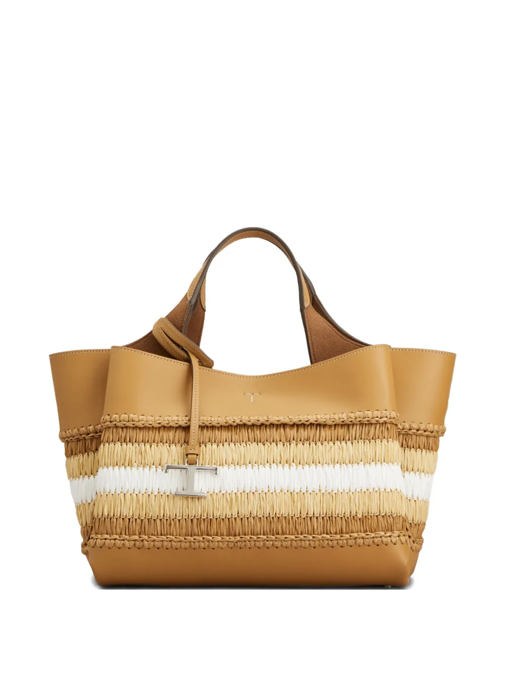 Tod's Borsa tote con pendente - Toni neutri
