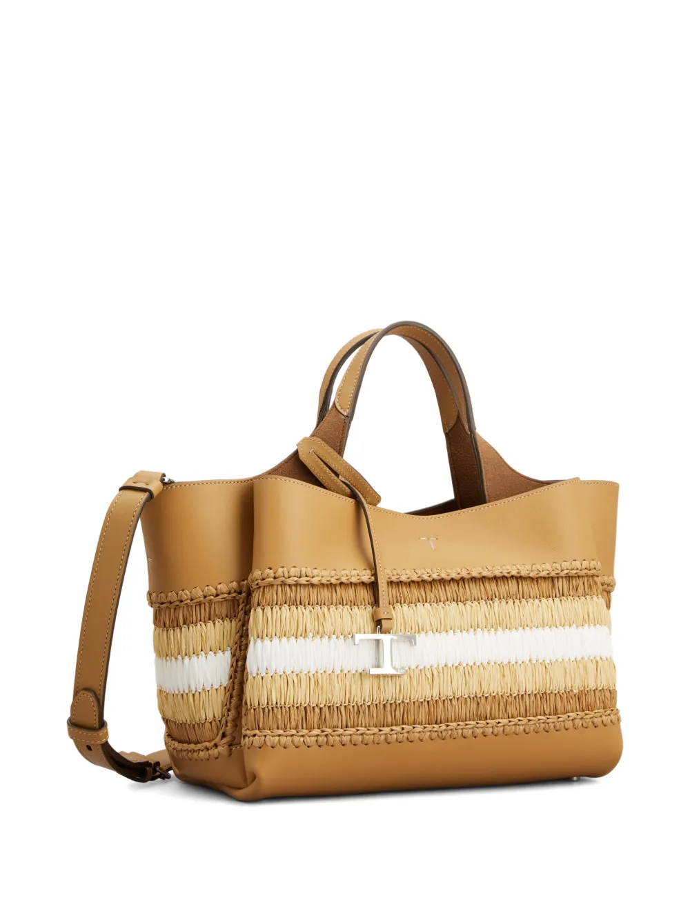 Tod's Shopper met hanger Beige