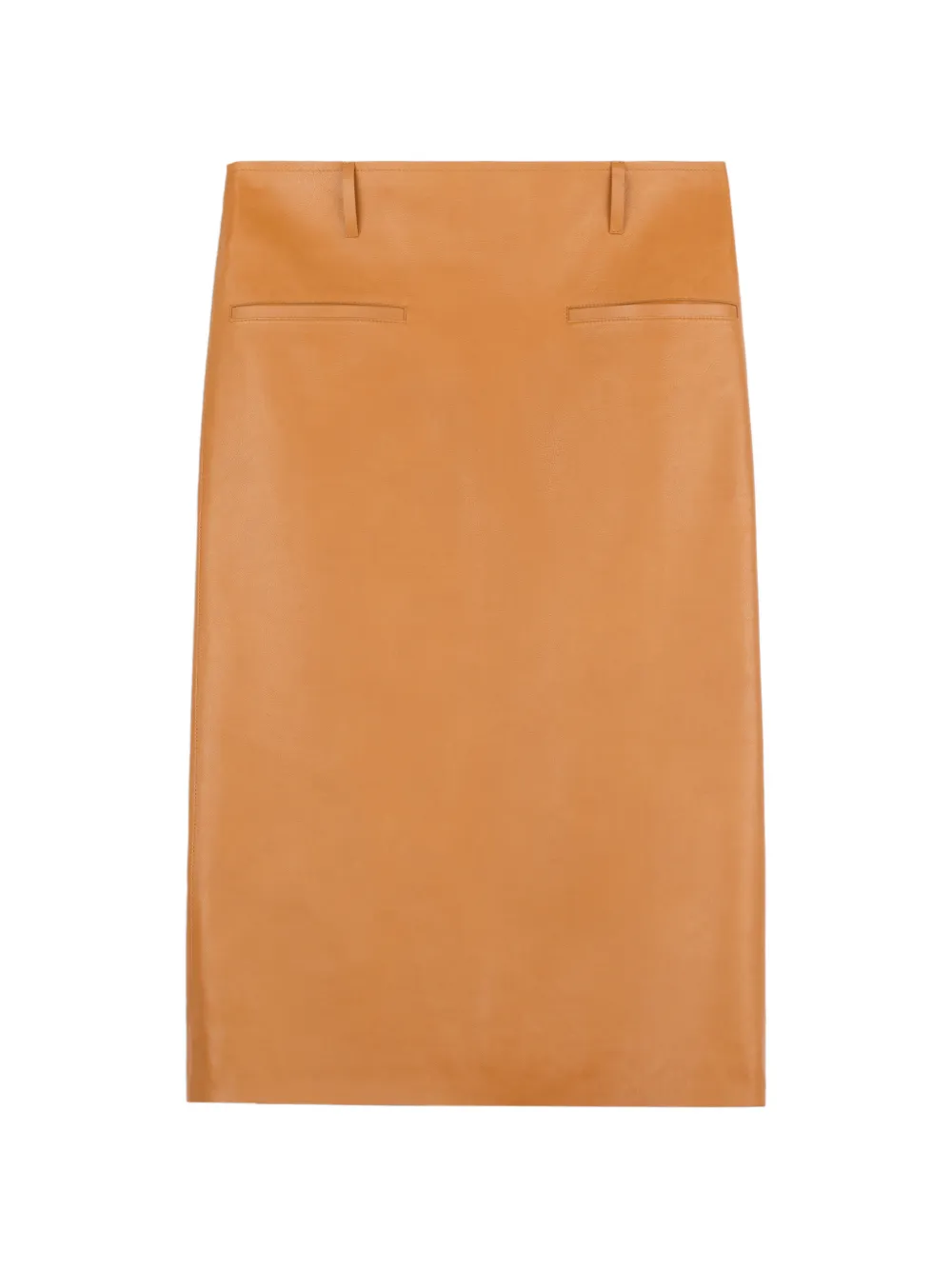 Tod's Gonna midi in pelle - Toni neutri