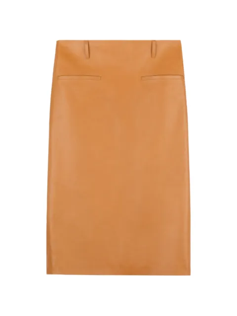 Tod's falda midi de piel