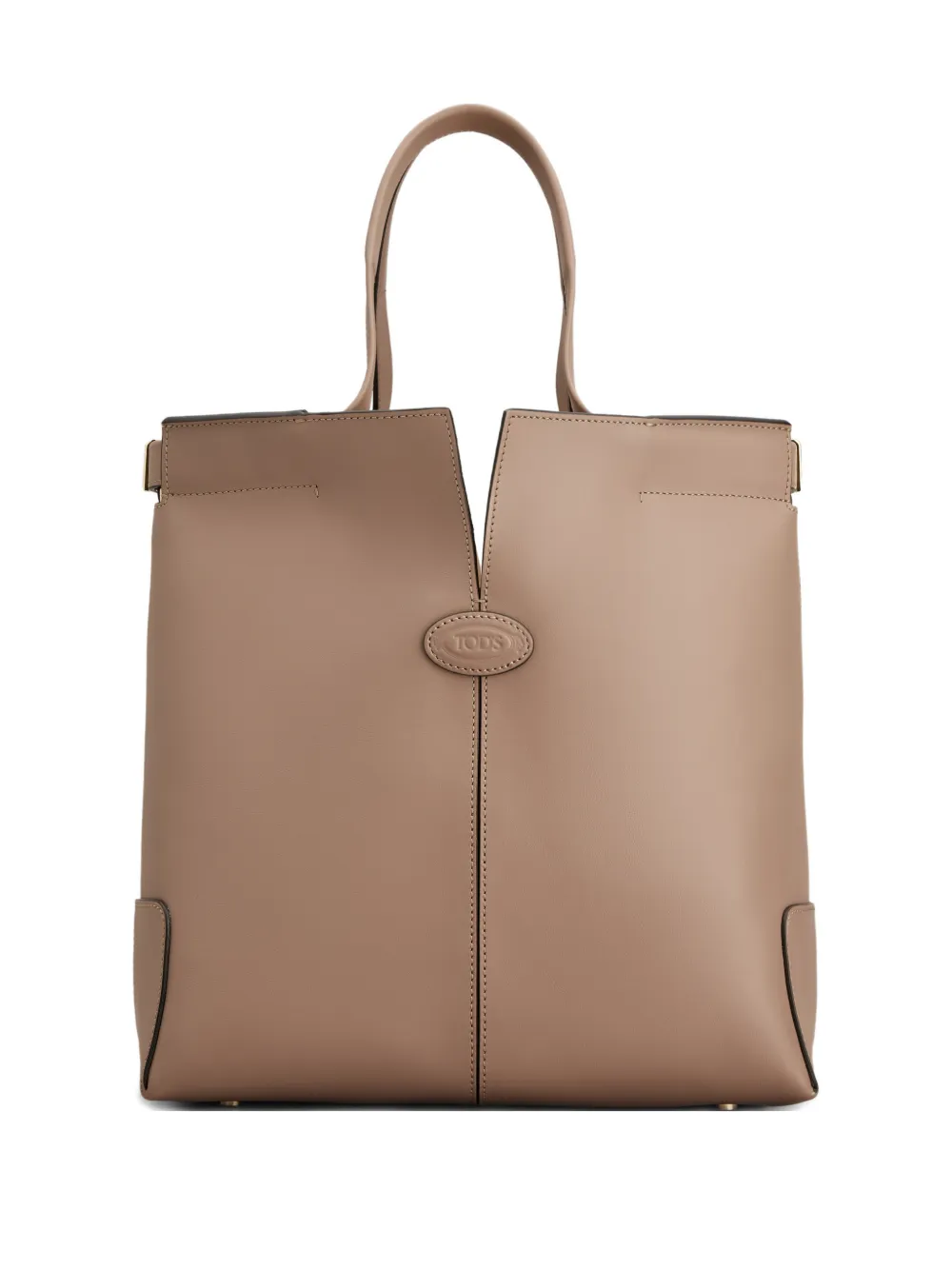 Tod's Borsa shopper DI Folio piccola con logo - Toni neutri