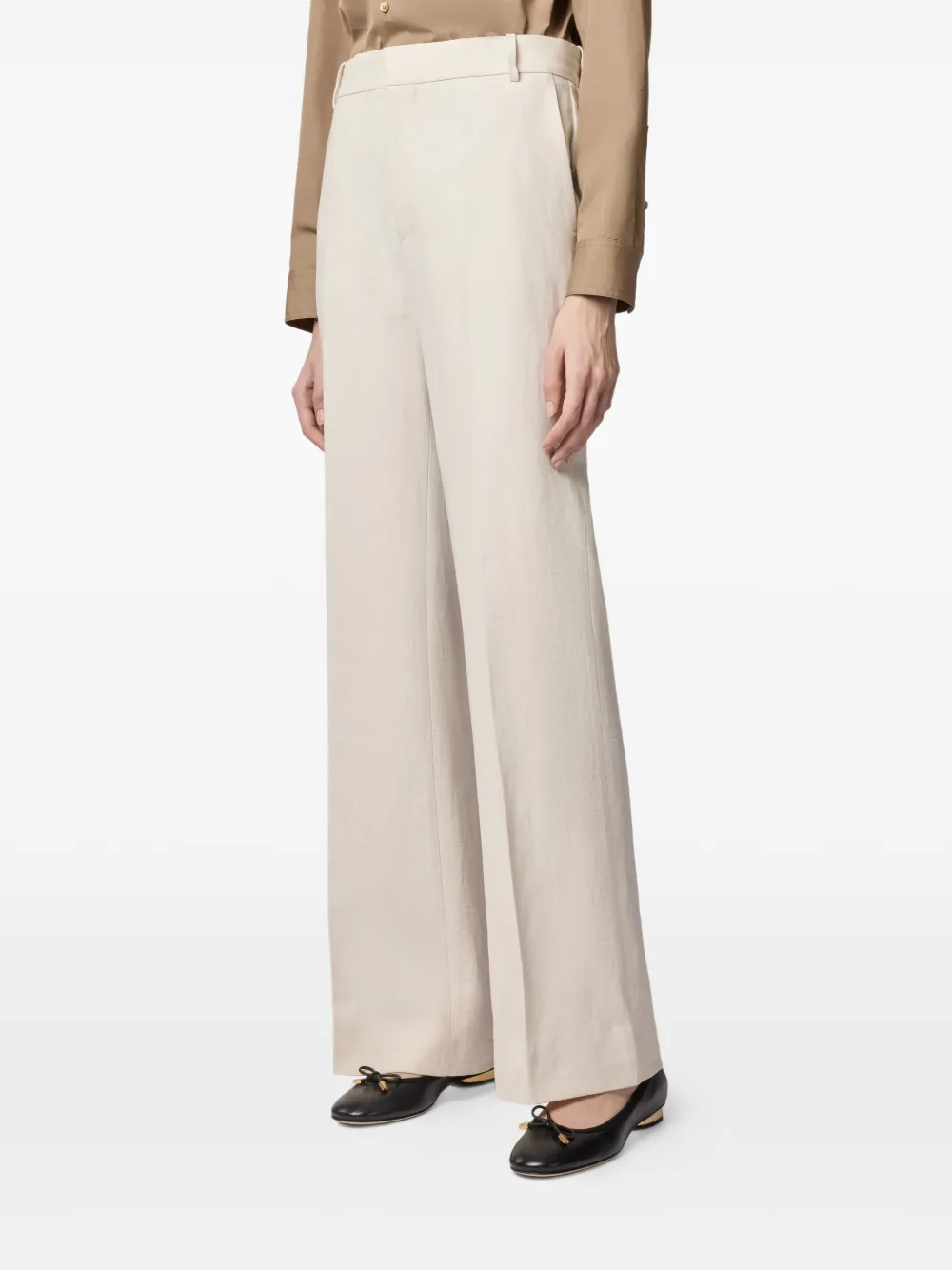 Tod's Broek met zak en riemlus Beige