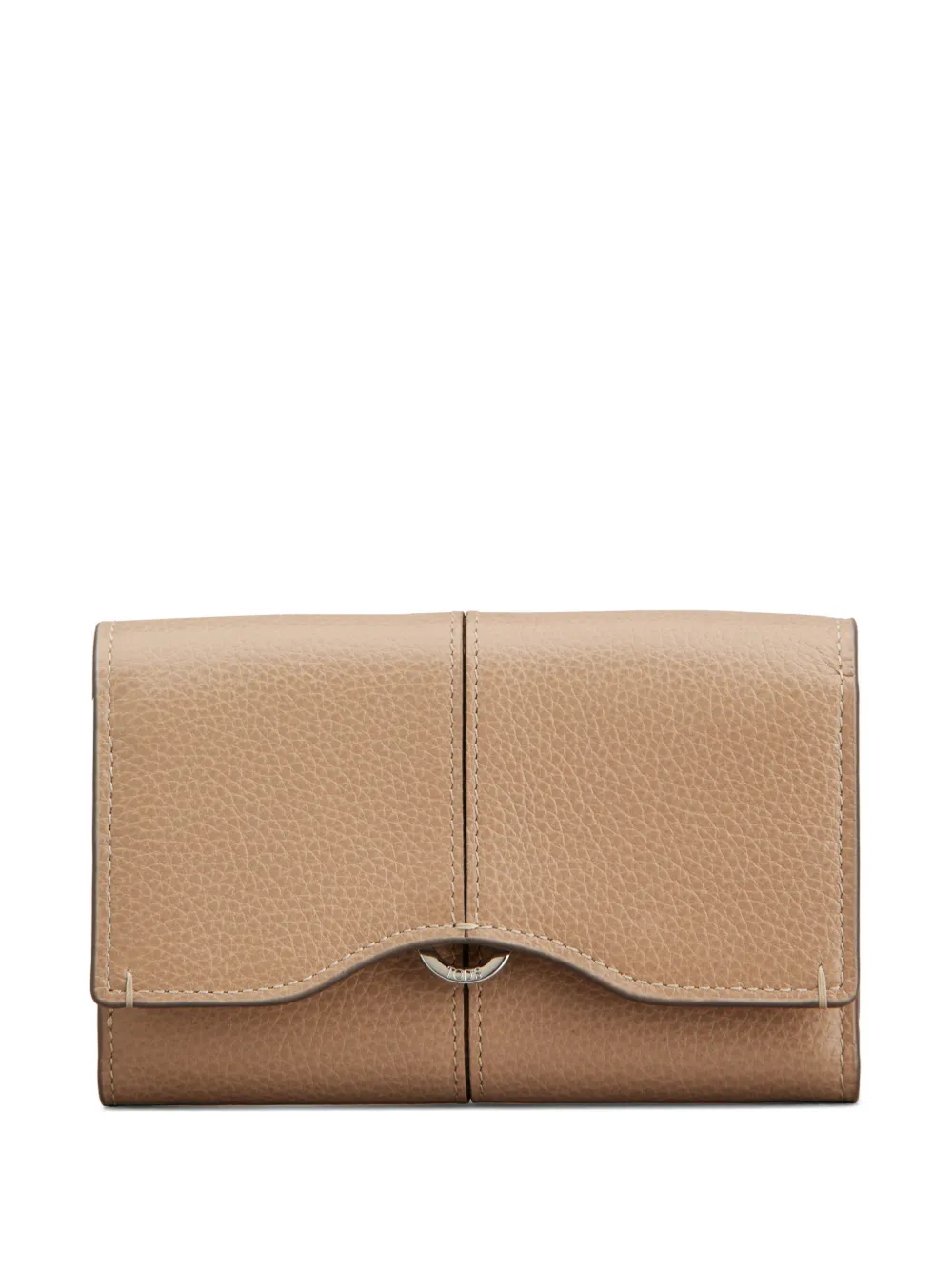 Tod's tri-fold ring wallet - Toni neutri
