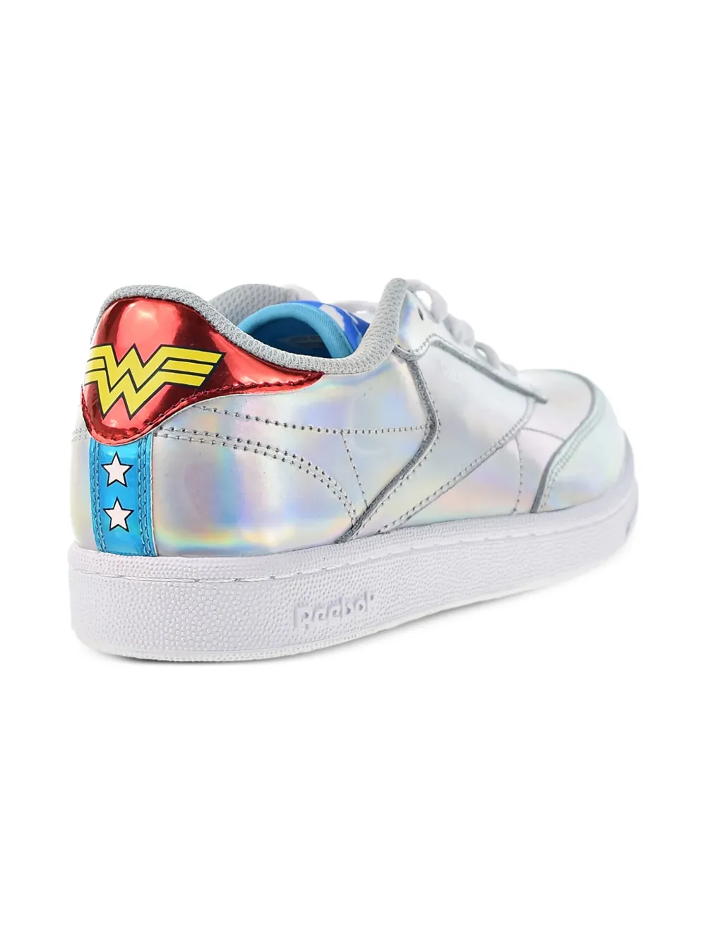 Reebok Kids Club C 85 GS Wonder Women sneakers Zilver