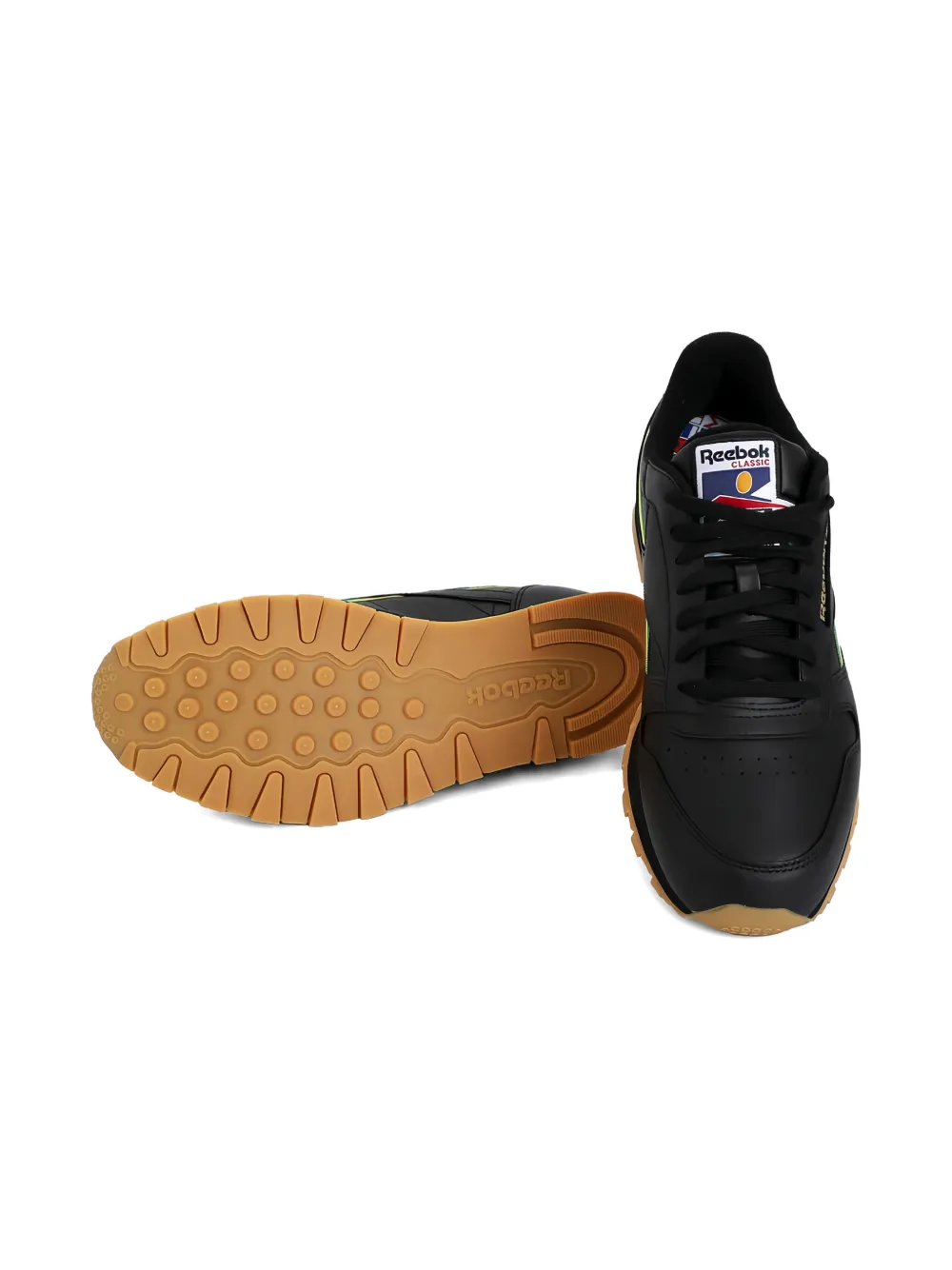 Reebok Kids classic leather TD sneakers - Zwart