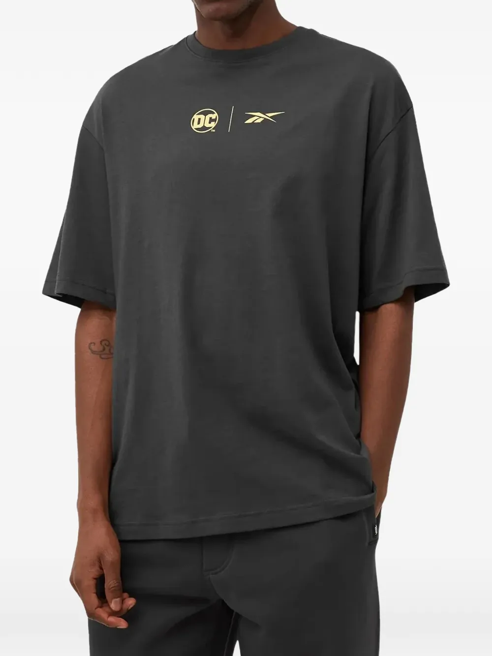 Reebok dc comics graphic T-shirt - Grijs