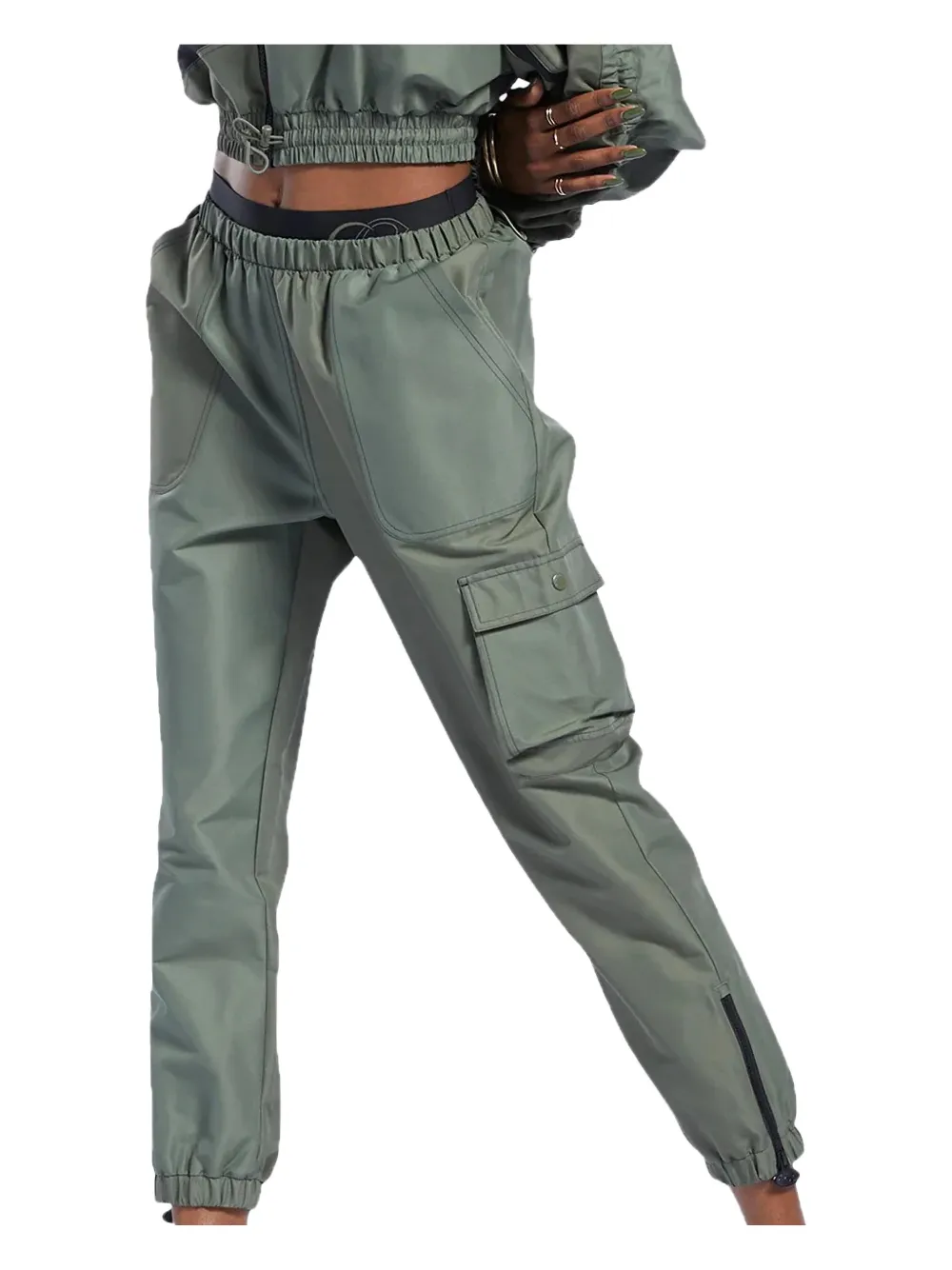 Reebok cargo track trousers - Groen