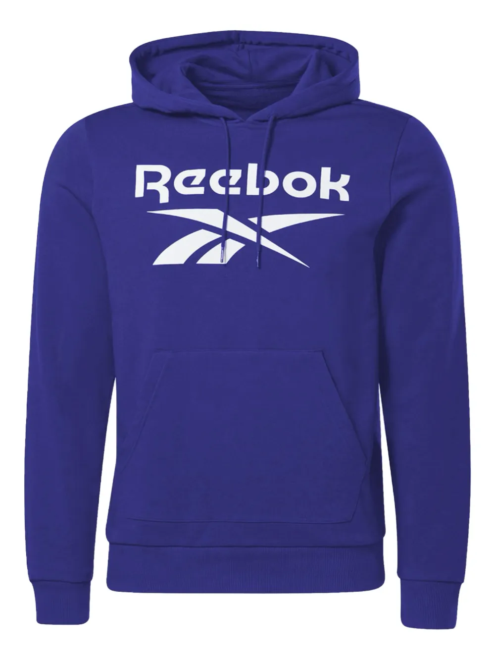 Reebok logo fleece hoodie - Blu