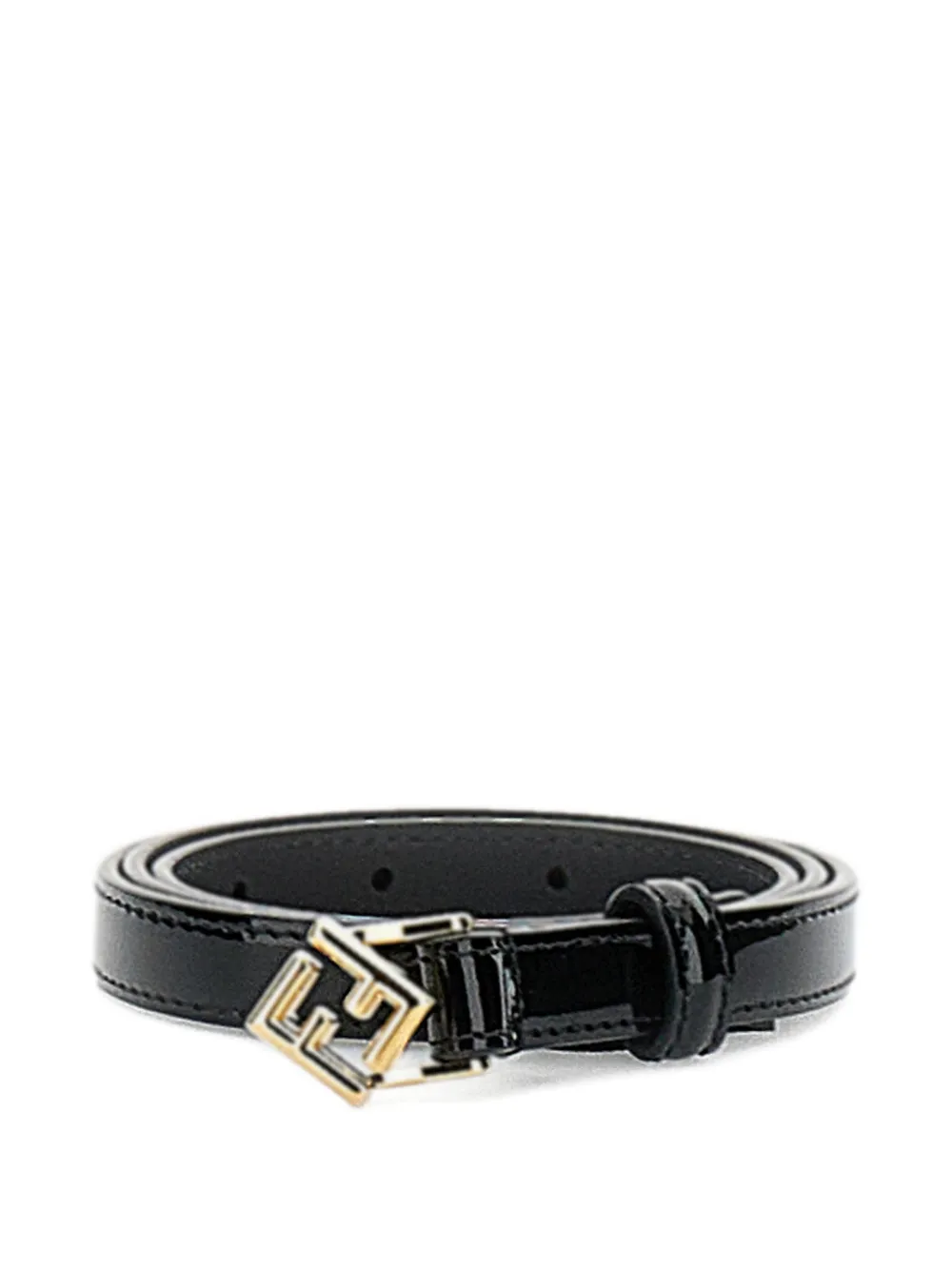 FENDI FF buckle belt - Nero