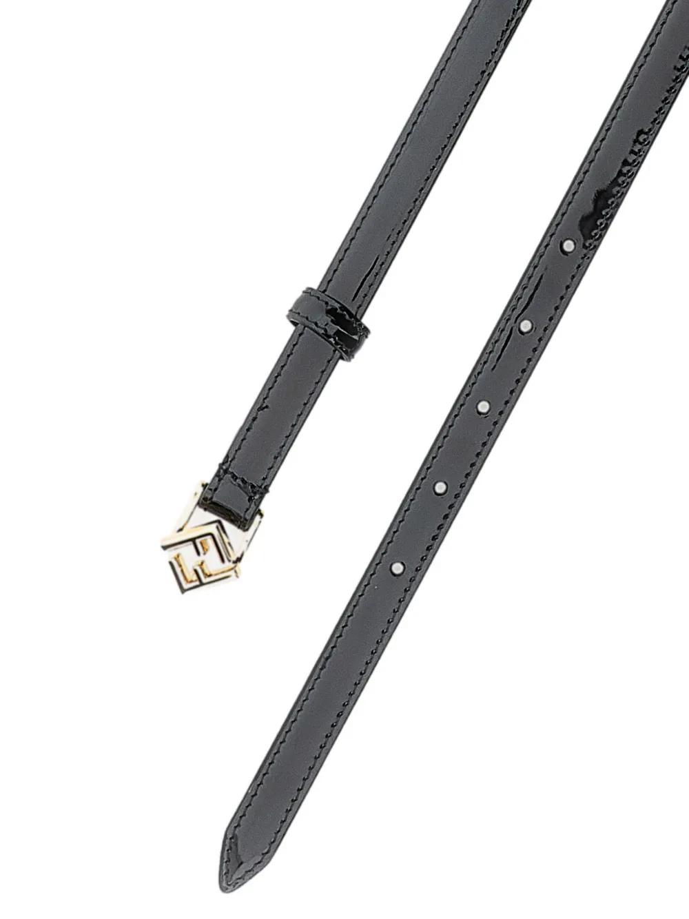 FENDI FF buckle belt - Zwart