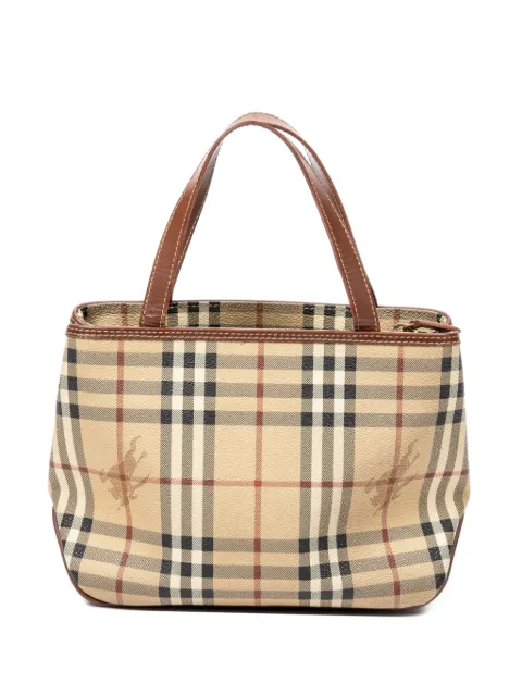 Burberry Pre-Owned tote con motivo Nova Check