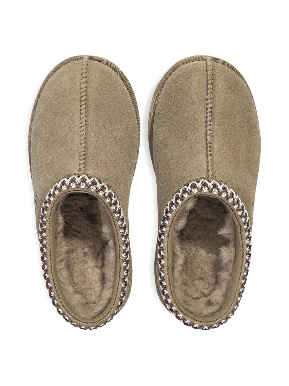 UGG Kids Slippers met gevlochten afwerking Beige