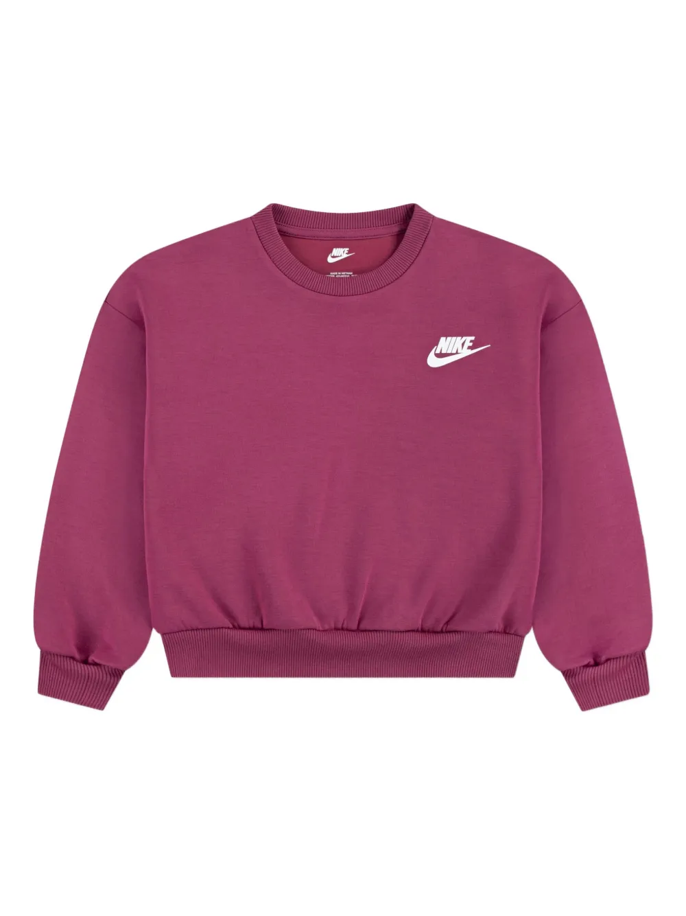 Nike Kids logo-detail tracksuit - Viola