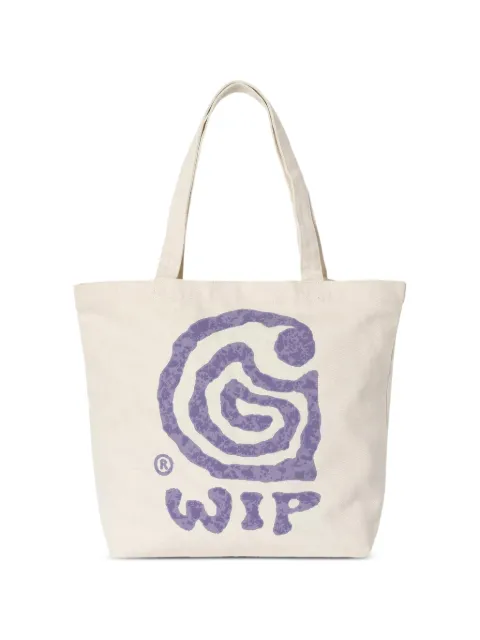 Carhartt WIP Helix-print canvas tote bag