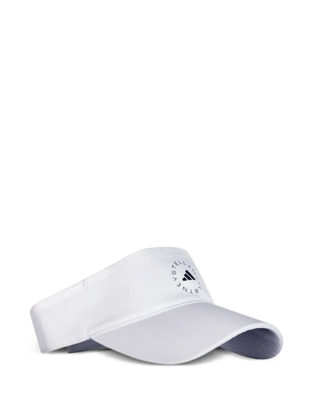 Adidas by Stella McCartney Zonneklep met logodetail - Wit