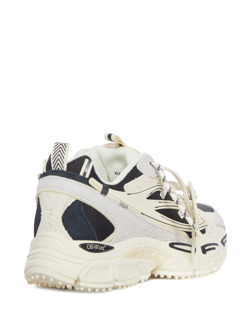 Off-White Arrow suede trainers Beige