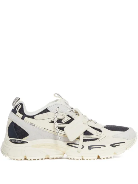 Off-White Arrow suede trainers
