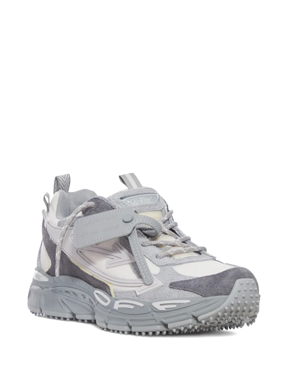 Off-White suede design trainers | Low-Tops | Image 2