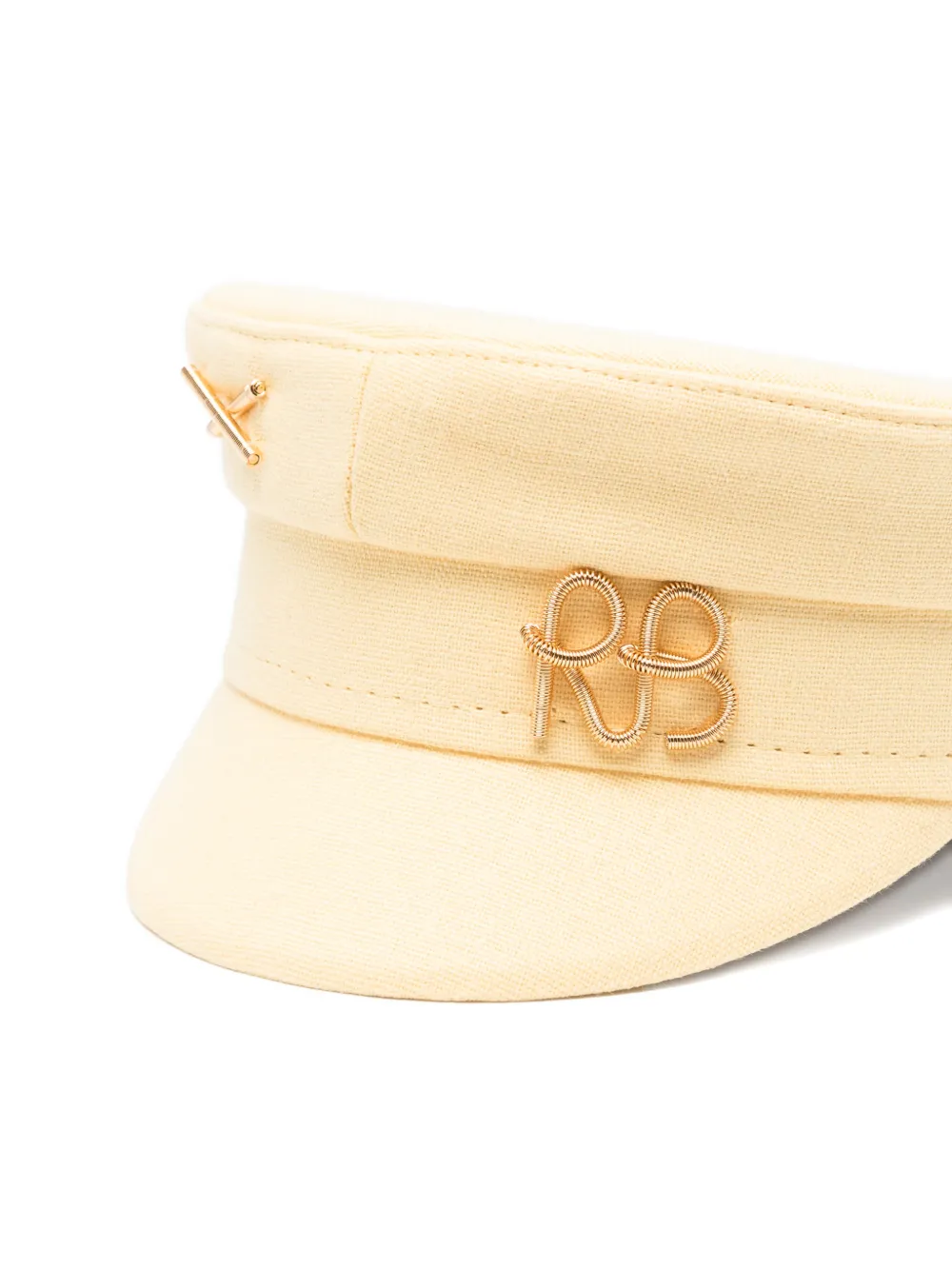  Ruslan Baginskiy Baker Boy Logo-detail Hat - Yellow 