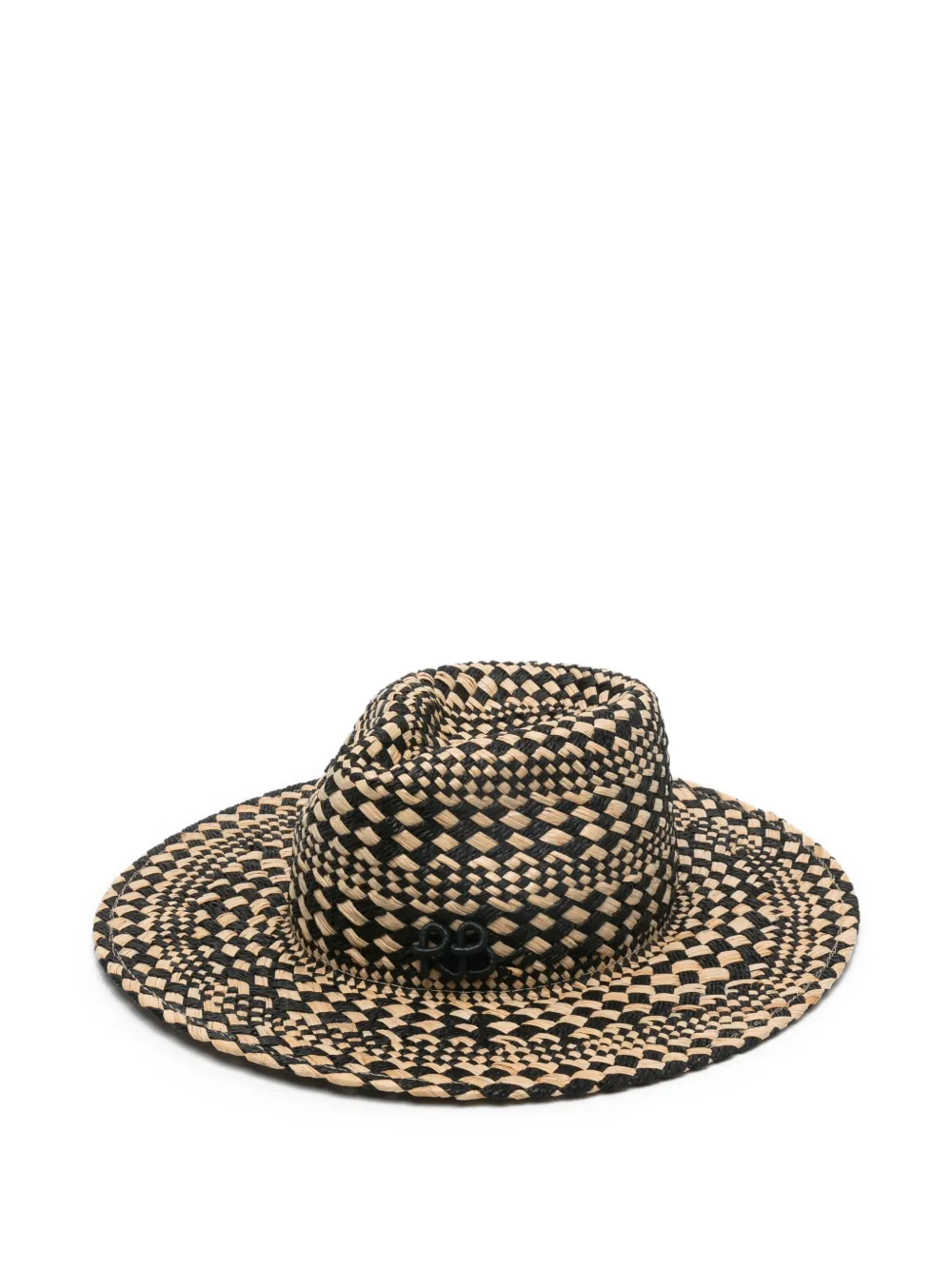 Ruslan Baginskiy Rhoidal fedora woven hat - Toni neutri